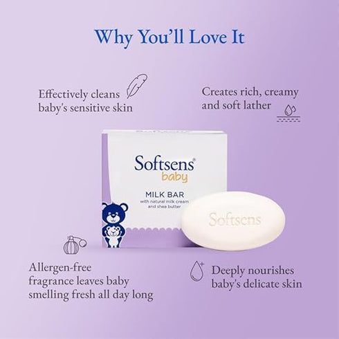Softsens Baby Milk Bar Soap